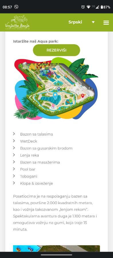 Apartman Raj Vrnjačka Banja المظهر الخارجي الصورة